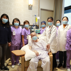 U.S. Patient with Advanced Lung Cancer Stabilized by Novel Immunotherapy Treatment in China